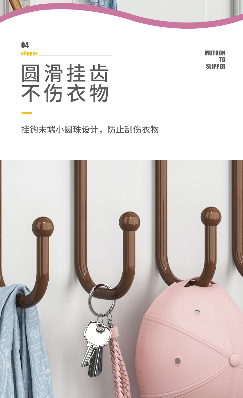 Hook Hook Punch-Free Hanger behind the Door Wall-Mounted Seamless Hook Rack behind the Door Iron Hanger Hook Hook Punch-Free Hanger behind the Door Wall-Mounted Seamless Hook Rack behind the Door Iron Hanger