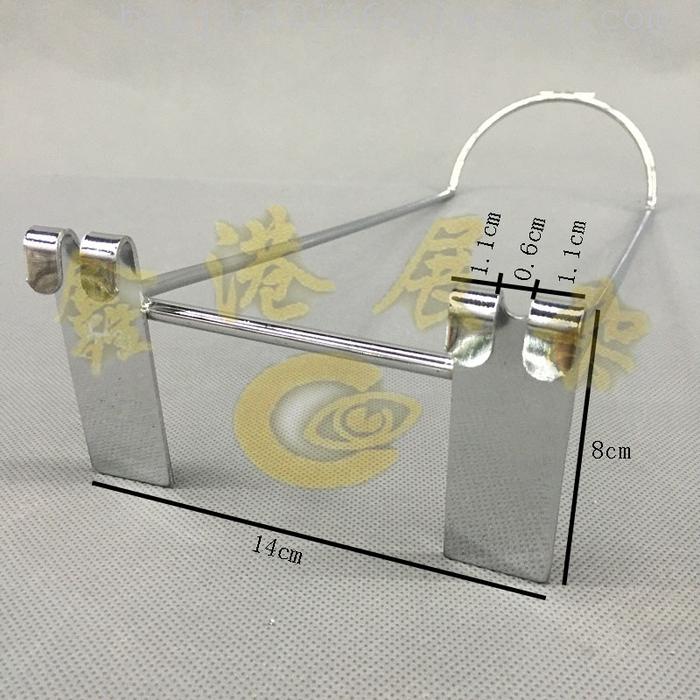 Double iron ball rack hanging net hook label stationery store supermarket