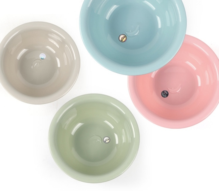A130 Creative Thickening Washbasin Baby Washbasin Household Plastic Vegetable Washing Laundry Basin Feet-Washing Basin