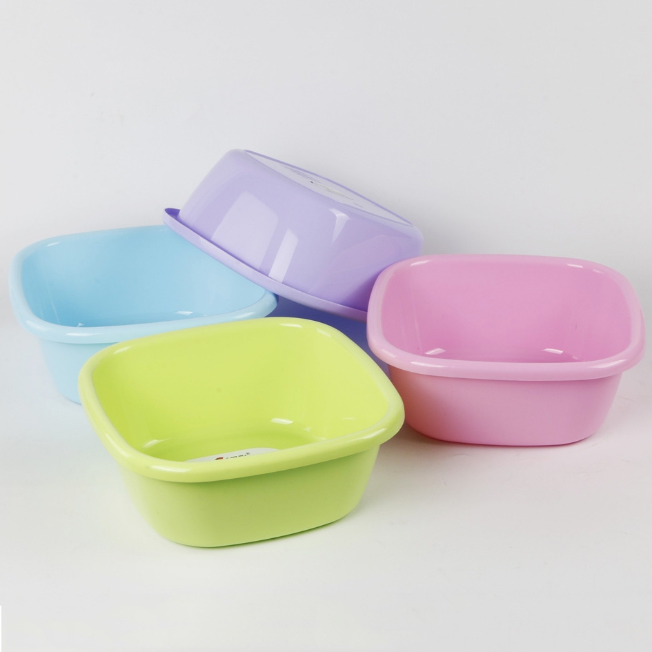 A130 Creative Thickening Washbasin Baby Washbasin Household Plastic Vegetable Washing Laundry Basin Feet-Washing Basin