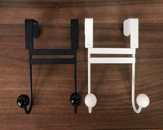 INS Korean Iron Door Hook Bathroom Bedroom Decoration Punch-Free Hook