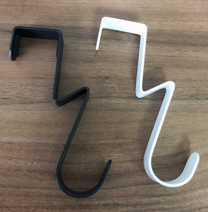 INS Korean Iron Door Hook Bathroom Bedroom Decoration Punch-Free Hook