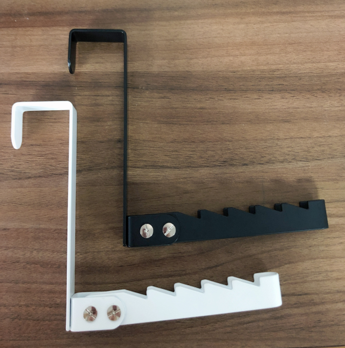 INS Korean Iron Door Hook Bathroom Bedroom Decoration Punch-Free Hook
