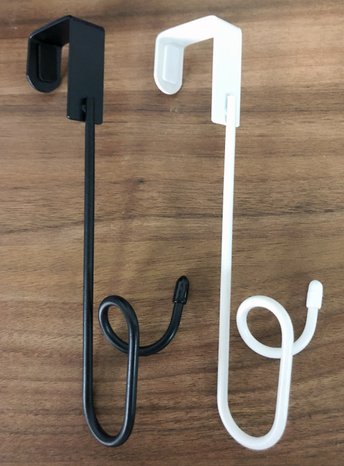 INS Korean Iron Door Hook Bathroom Bedroom Decoration Punch-Free Hook