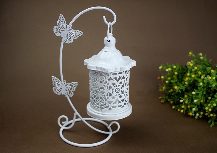 European-Style Iron Hollow Candlestick Creative Butterfly Hook Home Daily Crafts Decoration Ornaments European-Style Iron Hollow Candlestick Creative Butterfly Hook Home Daily Crafts Decoration Ornaments
