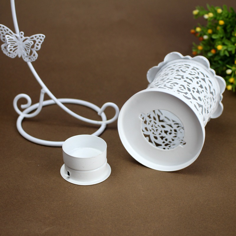 European-Style Iron Hollow Candlestick Creative Butterfly Hook Home Daily Crafts Decoration Ornaments