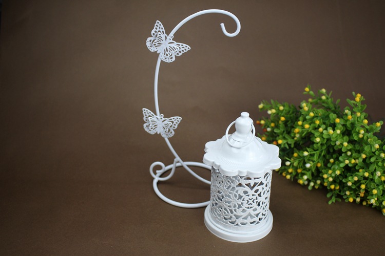 European-Style Iron Hollow Candlestick Creative Butterfly Hook Home Daily Crafts Decoration Ornaments European-Style Iron Hollow Candlestick Creative Butterfly Hook Home Daily Crafts Decoration Ornaments