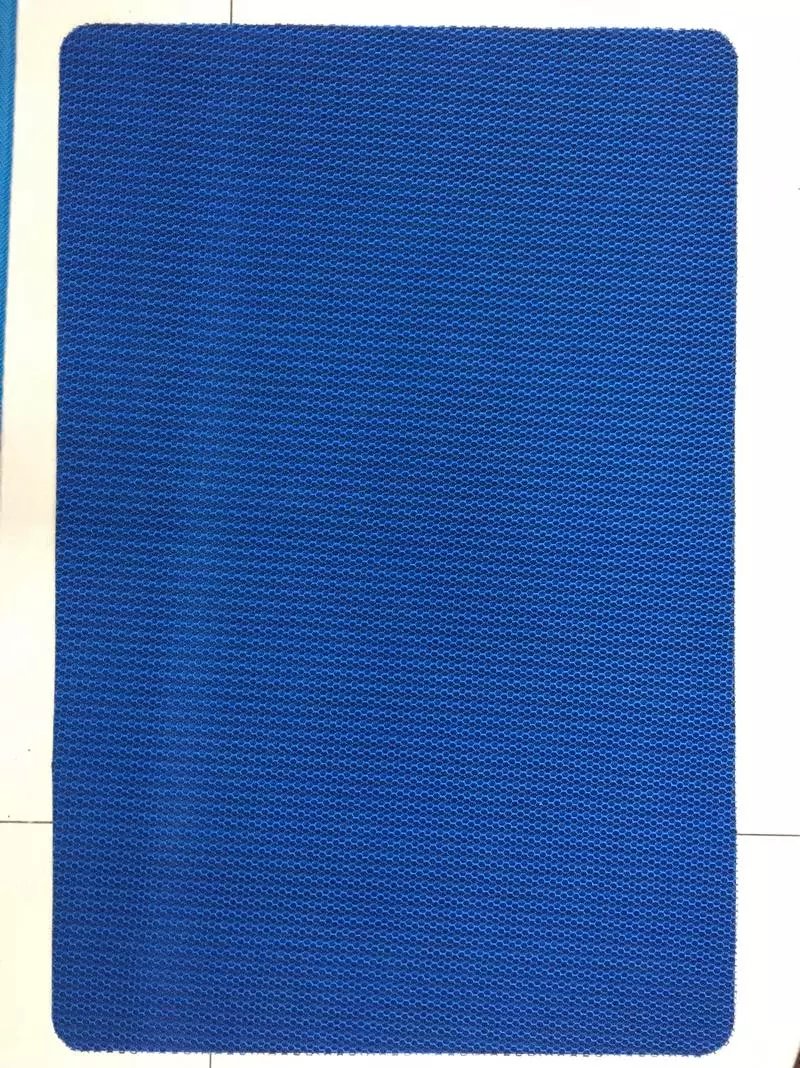 Rubber base plain coloured honeycomb mat PVC non-slip mat floor mat outdoor door mat home mat