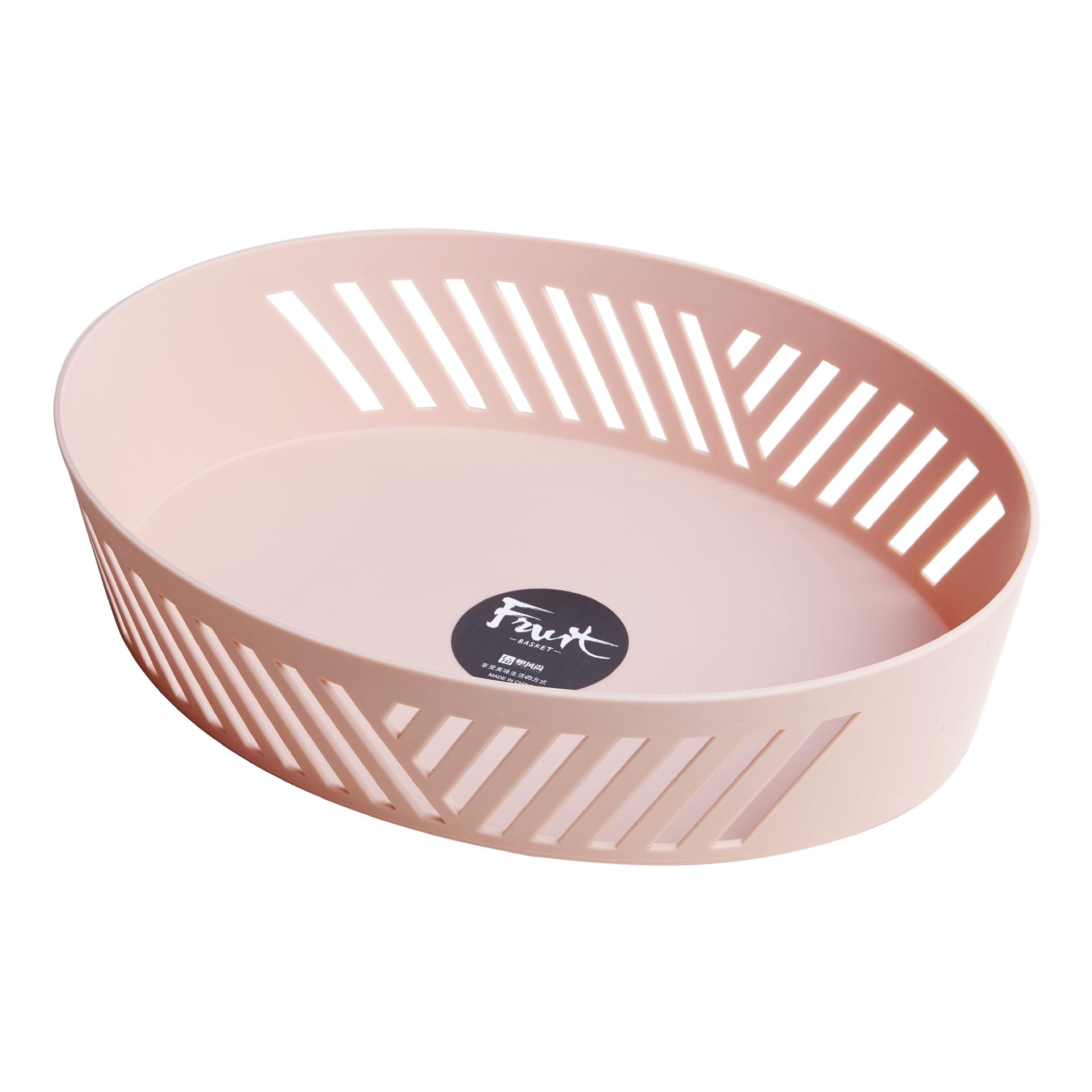 Factory Direct Sales Hollow Fruit Basin Wash Fruit Basket Drain Basket Household Fruit Baskets Plastic Kitchen Vegetable Basin Washing Vegetable Basket