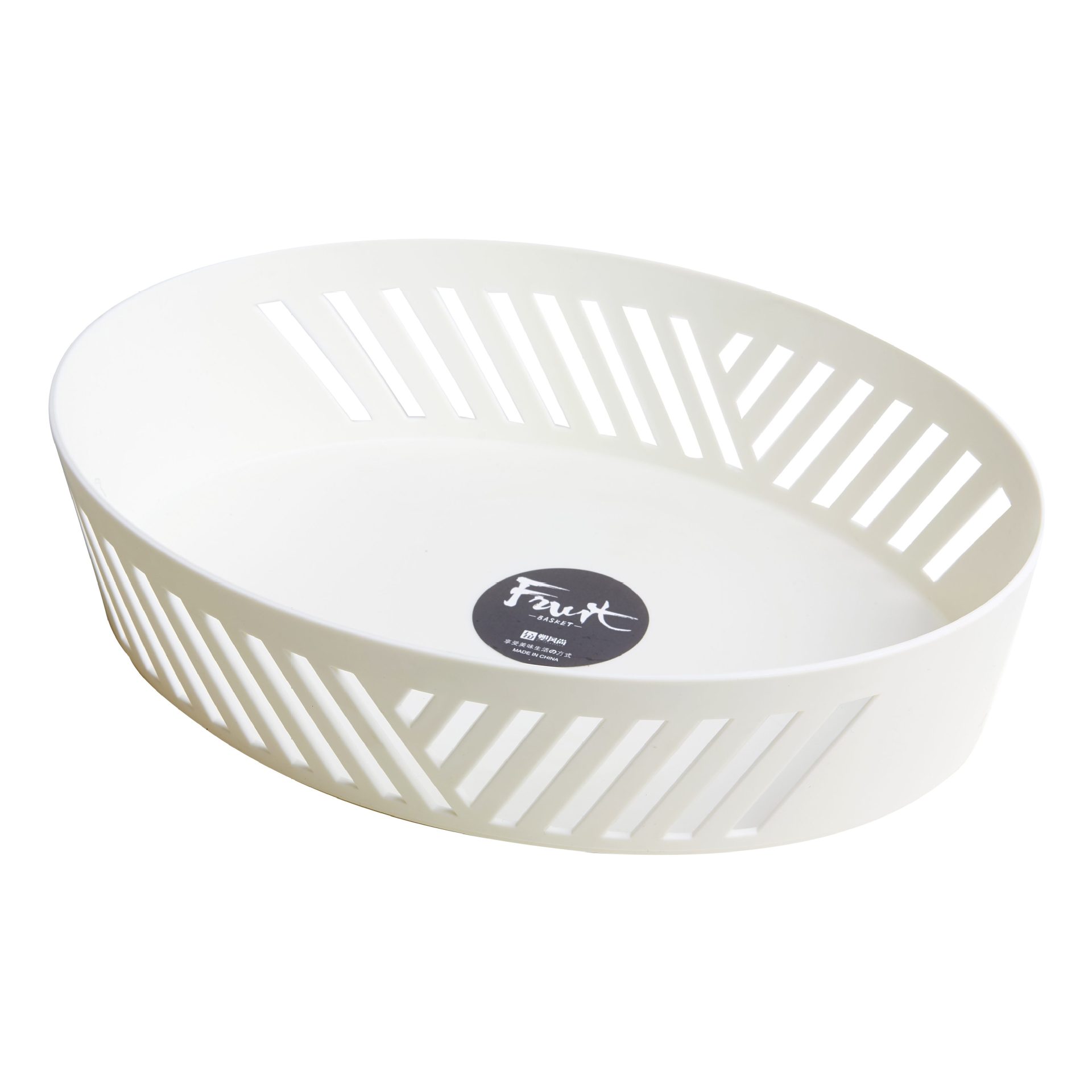 Factory Direct Sales Hollow Fruit Basin Wash Fruit Basket Drain Basket Household Fruit Baskets Plastic Kitchen Vegetable Basin Washing Vegetable Basket
