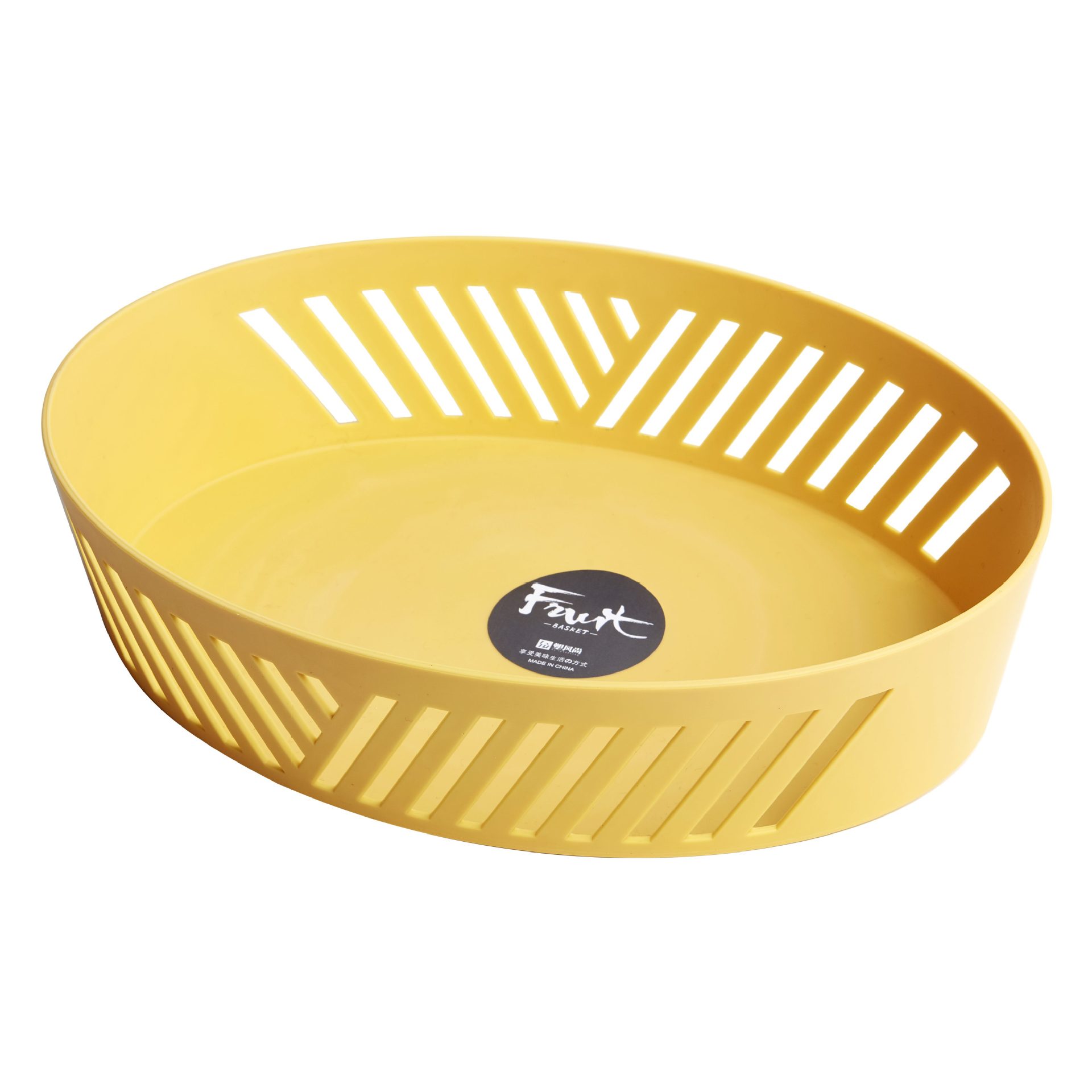 Factory Direct Sales Hollow Fruit Basin Wash Fruit Basket Drain Basket Household Fruit Baskets Plastic Kitchen Vegetable Basin Washing Vegetable Basket