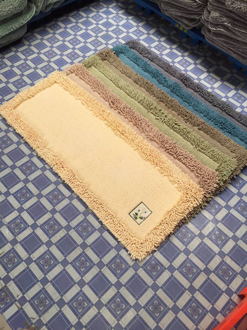 Chenille Cotton Door Mat Entrance Hall Floor Mat Bathroom Absorbent Non-Slip Mat Semicircle, Oval, Rectangular Chenille Cotton Door Mat Entrance Hall Floor Mat Bathroom Absorbent Non-Slip Mat Semicircle, Oval, Rectangular