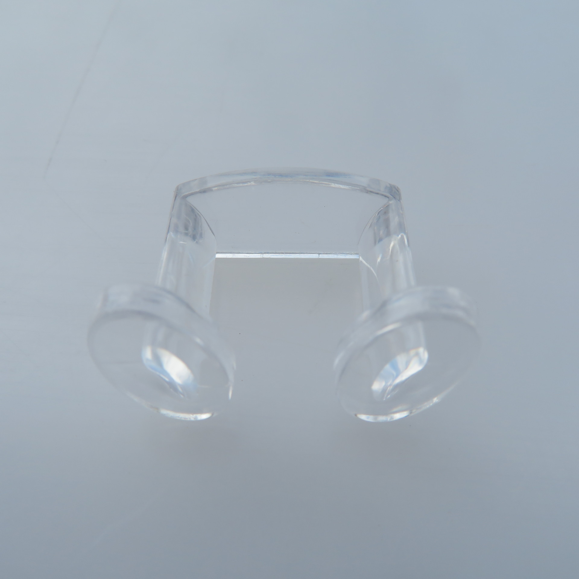 Transparent Seamless Hook Accessories Plum Blossom Apple Overall Hook U-Shaped Buckle Iron Wire Card Hook Plastic Factory Wholesale