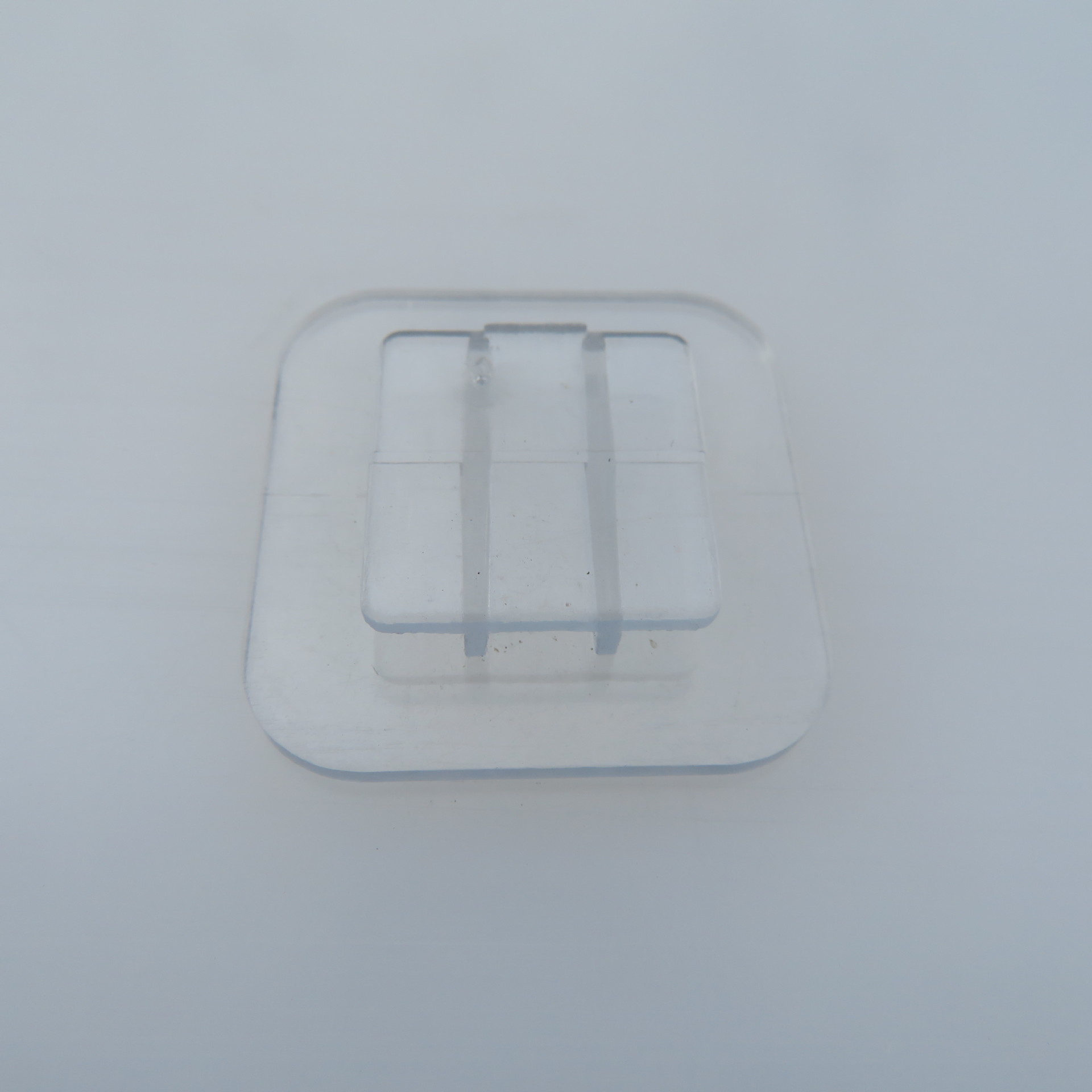 Transparent Seamless Hook Accessories Plum Blossom Apple Overall Hook U-Shaped Buckle Iron Wire Card Hook Plastic Factory Wholesale