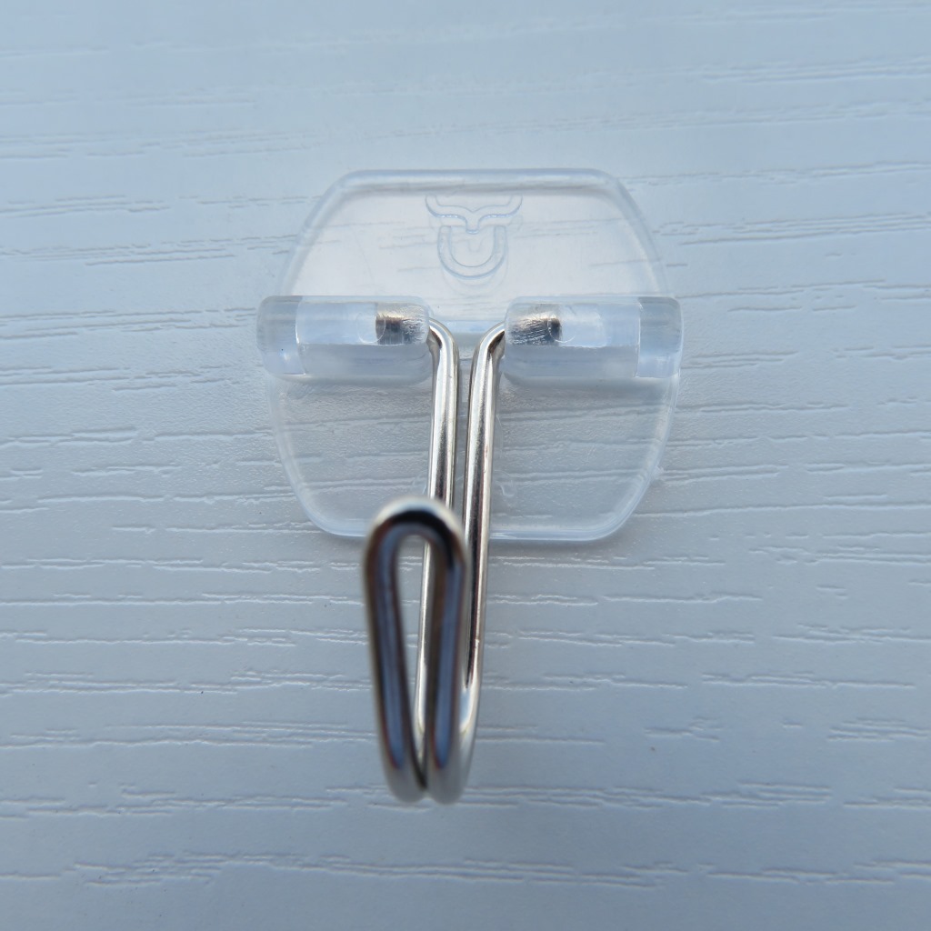 Transparent Seamless Hook Accessories Plum Blossom Apple Overall Hook U-Shaped Buckle Iron Wire Card Hook Plastic Factory Wholesale Transparent Seamless Hook Accessories Plum Blossom Apple Overall Hook U-Shaped Buckle Iron Wire Card Hook Plastic Factory Wholesale
