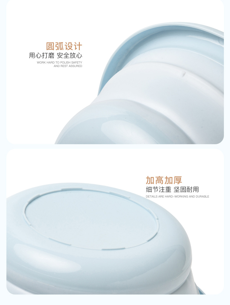 Folding Basin Portable Household Travel Flexible Foldable Washbasin Thick Washbasin Plastic Large