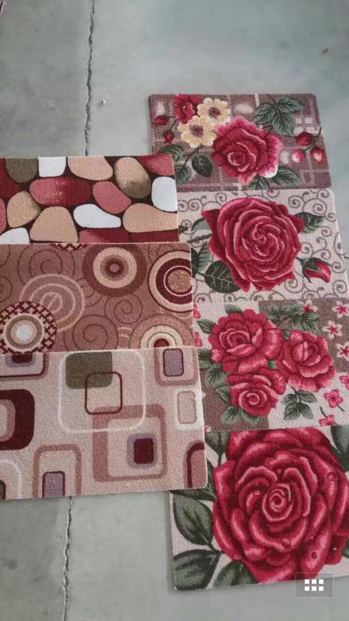 Classic Door Mat Ziwei Loop Velvet Sheet Three Flowers 58*38 Stone Leopard Figure Non-Slip Mat Home Door Mat Classic Door Mat Ziwei Loop Velvet Sheet Three Flowers 58*38 Stone Leopard Figure Non-Slip Mat Home Door Mat