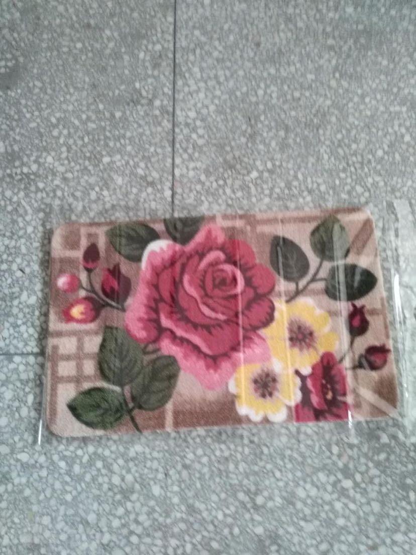 Classic Door Mat Ziwei Loop Velvet Sheet Three Flowers 58*38 Stone Leopard Figure Non-Slip Mat Home Door Mat Classic Door Mat Ziwei Loop Velvet Sheet Three Flowers 58*38 Stone Leopard Figure Non-Slip Mat Home Door Mat