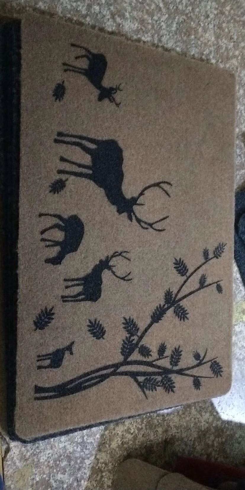 Rub Mat Printing Cartoon Door Mat Door Mat Floor Mat Rub Soil Lobby Living Room Non-Slip Mat 40X60