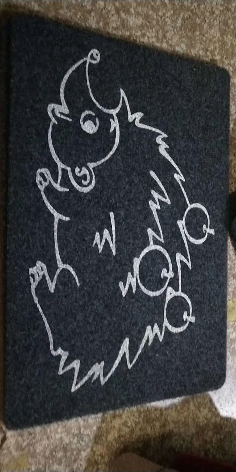 Rub Mat Printing Cartoon Door Mat Door Mat Floor Mat Rub Soil Lobby Living Room Non-Slip Mat 40X60 Rub Mat Printing Cartoon Door Mat Door Mat Floor Mat Rub Soil Lobby Living Room Non-Slip Mat 40X60