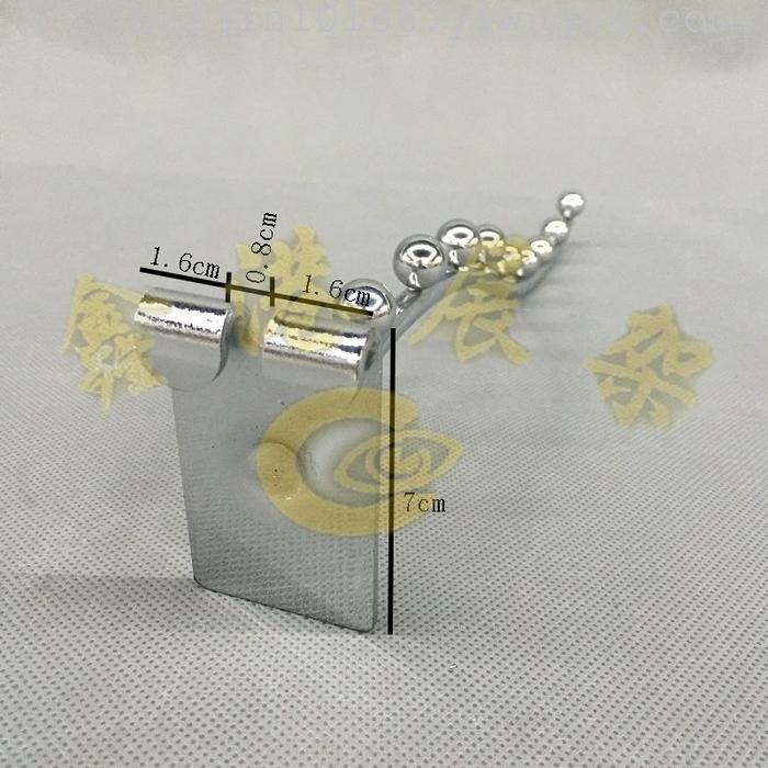 Iron wire net hook hook 9 bead diameter 6mm clothing store decoration displays Iron wire net hook hook 9 bead diameter 6mm clothing store decoration displays