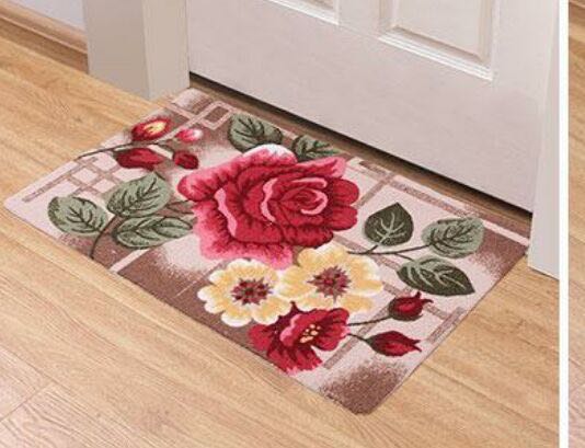 Loop Velvet Printing Door Mat Lobby Porch Non-Slip Mat Absorbent Dust Removal Door Mat 4060 Mixed Style