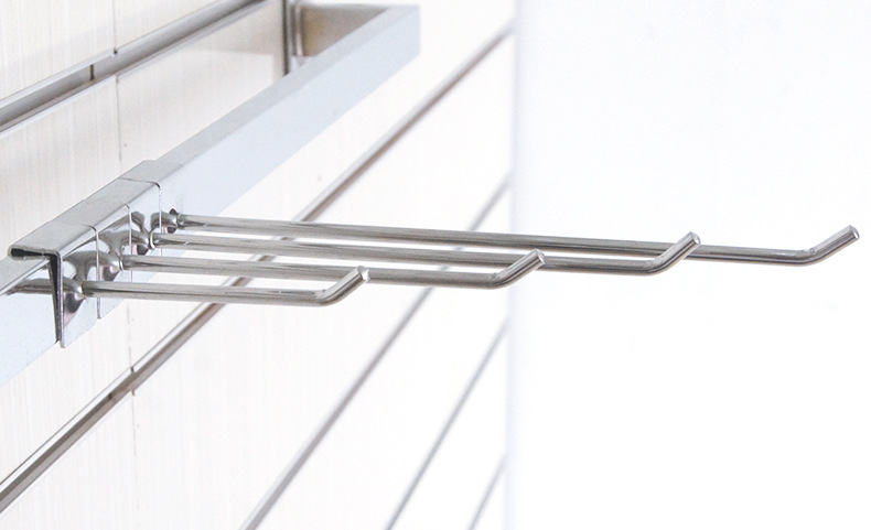 Square Tube Hook Direct Supply Shelf Iron Hook Metal 15*30 Square Tube Hook Card Square Tube Hook Iron Wire Hook