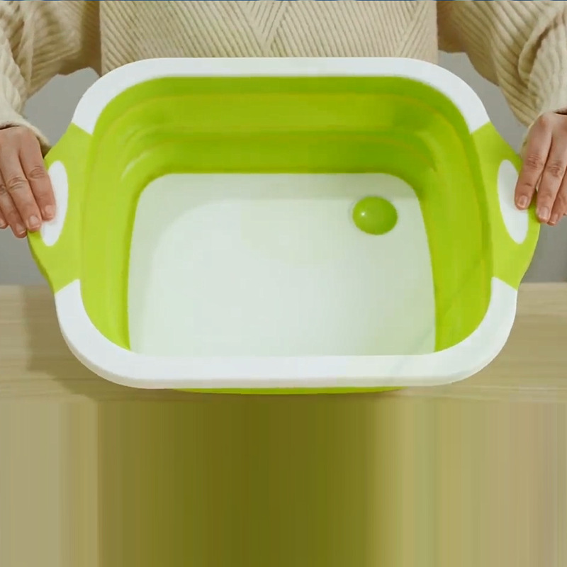 Folding Cutting Board Amazon New Multi-Functional Cutting Board Plastic Portable Folding Washing Basin Kitchen Sink Generation