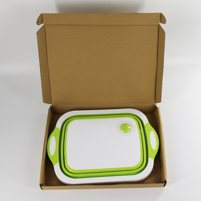 Folding Cutting Board Amazon New Multi-Functional Cutting Board Plastic Portable Folding Washing Basin Kitchen Sink Generation