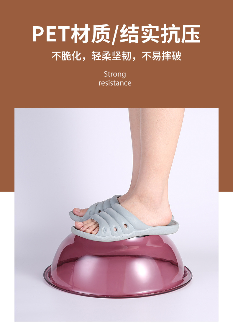 Babies' Wash Basin Household Plastic round Transparent Small Large Washing Basin Beauty Foot Washing Underwear Washing Women's Special Basin