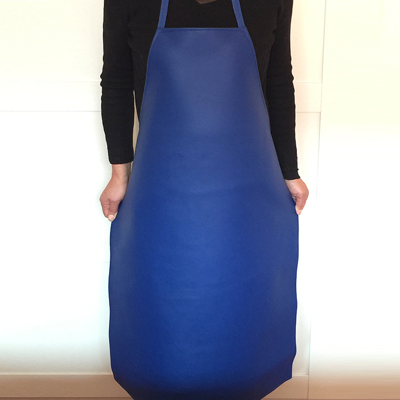 [Cheung Heng] leather waterproof apron