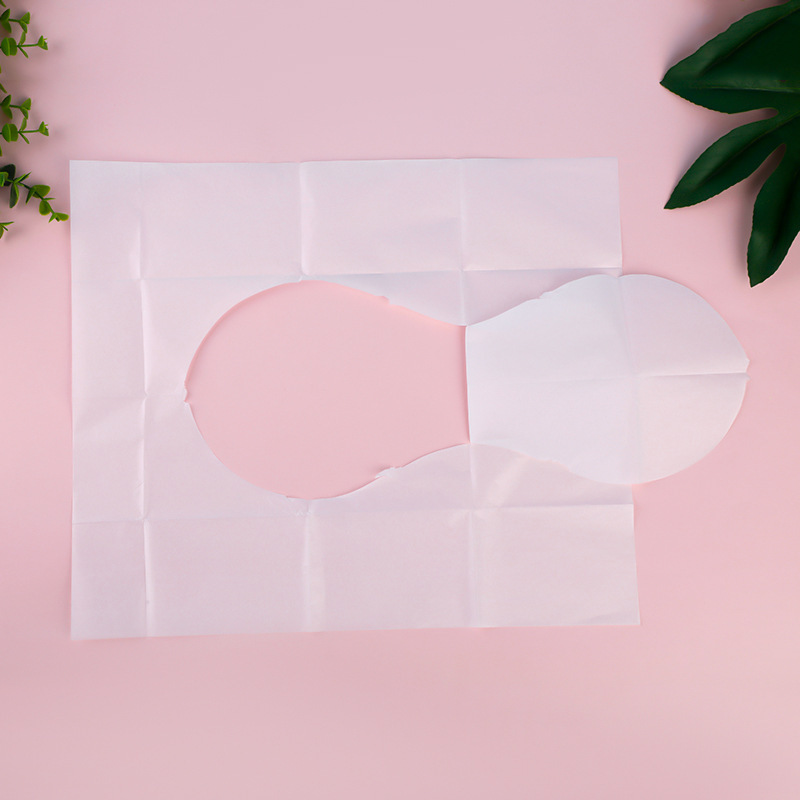 Disposable Thickened Toilet Seat Paper Foreign Trade Design Cushion Paper 10 Pieces Travel Soluble Toilet Paper Toilet Paper