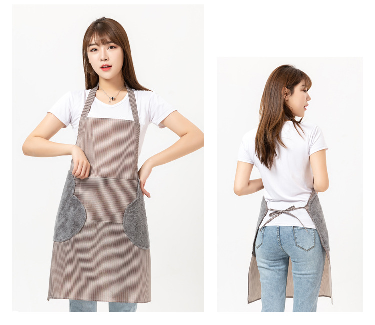 One Product Dropshipping Korean Style New Custom Logo Advertising Custom Kitchen Waterproof Oil-Proof Cooking Erasable Hand Apron One Product Dropshipping Korean Style New Custom Logo Advertising Custom Kitchen Waterproof Oil-Proof Cooking Erasable Hand Apron