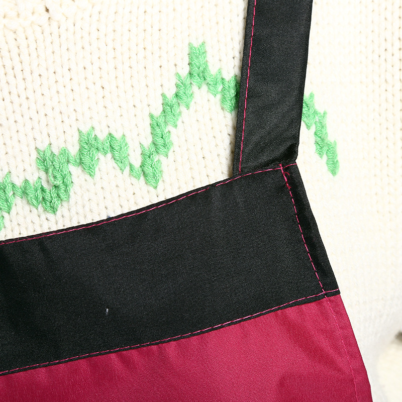 Fashionable home apron plain coloured suspender apron pocket waterproof and anti multi - function adirect sales.