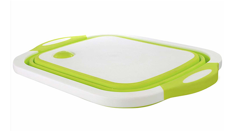 Folding Cutting Board Amazon New Multifunctional Cutting Board Plastic Portable Folding Washing Basin Kitchen Sink 480G