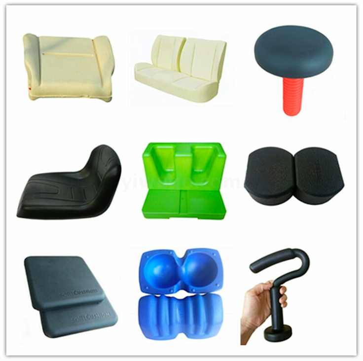 Pu self-skin toilet seat fitness equipment waist cushion polyurethane foam high-density foam customized