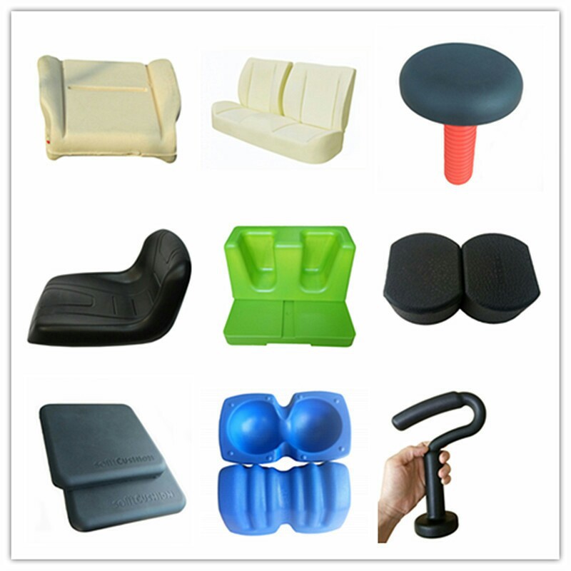Pu self-skin toilet seat fitness equipment waist cushion polyurethane foam high-density foam customized