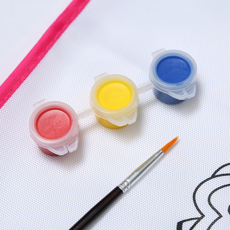 Children's Painting DIY Apron Kindergarten Craft Class Graffiti Coloring Apron Educational Cartoon Painting Coloring Apron Children's Painting DIY Apron Kindergarten Craft Class Graffiti Coloring Apron Educational Cartoon Painting Coloring Apron