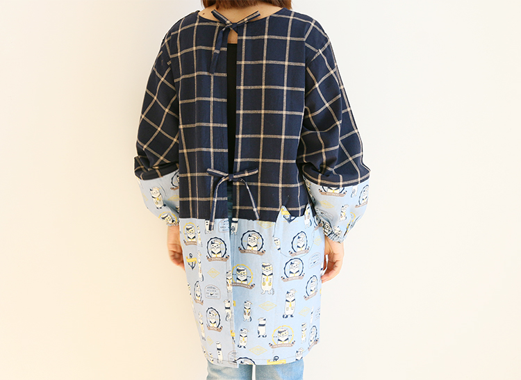 Daily Order Cartoon Kitchen Work Sleeved Apron Long Sleeve Cotton Korean Style Cute Overclothes Bib Long Sleeve Apron Daily Order Cartoon Kitchen Work Sleeved Apron Long Sleeve Cotton Korean Style Cute Overclothes Bib Long Sleeve Apron