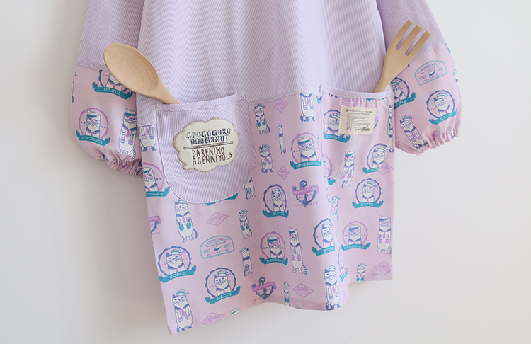 Daily Order Cartoon Kitchen Work Sleeved Apron Long Sleeve Cotton Korean Style Cute Overclothes Bib Long Sleeve Apron Daily Order Cartoon Kitchen Work Sleeved Apron Long Sleeve Cotton Korean Style Cute Overclothes Bib Long Sleeve Apron