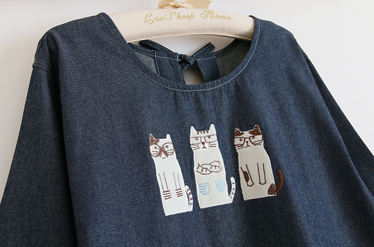 Daily Order Cartoon Kitchen Work Sleeved Apron Long Sleeve Cotton Korean Style Cute Overclothes Bib Long Sleeve Apron Daily Order Cartoon Kitchen Work Sleeved Apron Long Sleeve Cotton Korean Style Cute Overclothes Bib Long Sleeve Apron