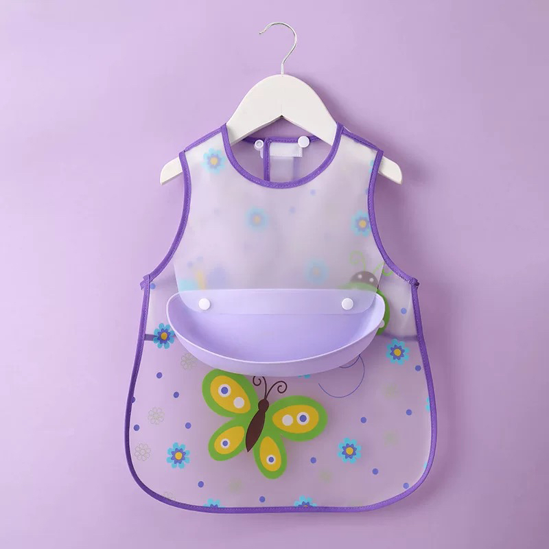 Baby Sleeveless Summer Thin Breathable Waterproof Babies' Apron Children's Protective Clothing Bib Bib Eating Clothes Summer Baby Sleeveless Summer Thin Breathable Waterproof Babies' Apron Children's Protective Clothing Bib Bib Eating Clothes Summer