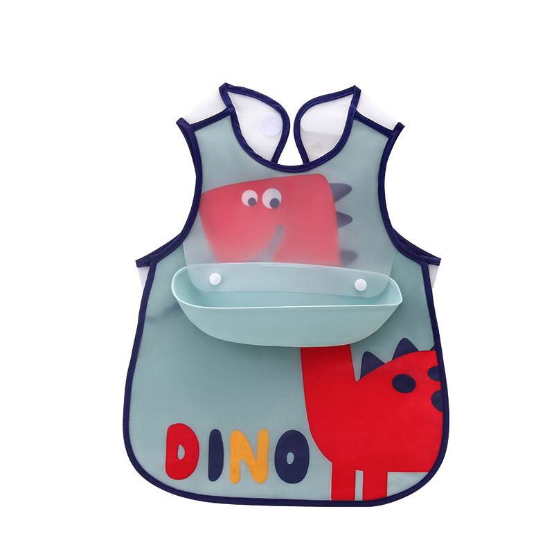 Baby Sleeveless Summer Thin Breathable Waterproof Babies' Apron Children's Protective Clothing Bib Bib Eating Clothes Summer Baby Sleeveless Summer Thin Breathable Waterproof Babies' Apron Children's Protective Clothing Bib Bib Eating Clothes Summer