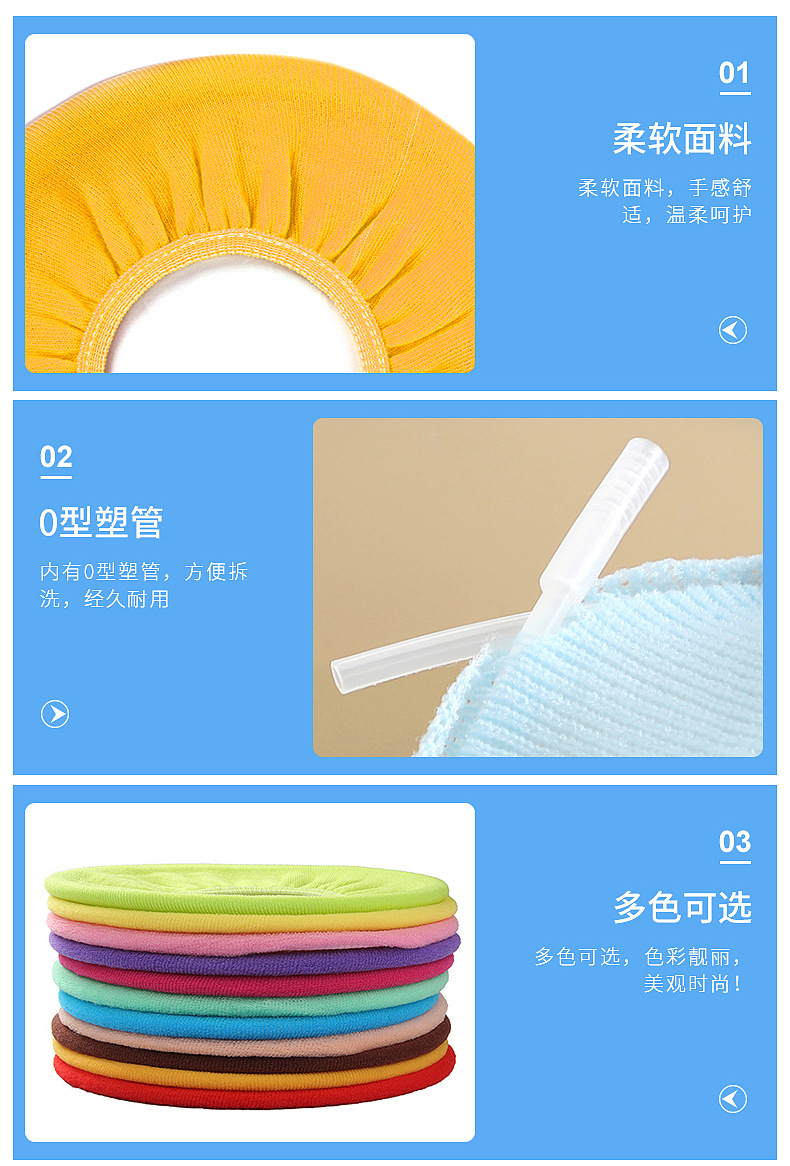 Factory Wholesale O-Shaped Acrylic Fiber Toilet Pad Summer Thin Toilet Seat Cover Toilet Seat Cover Seat Cushion Home Versatile Wholesale