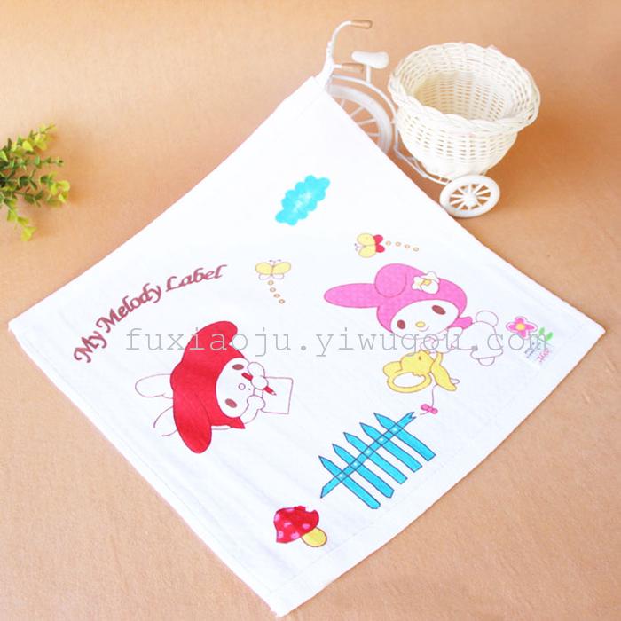 Cotton towel, cotton towel, children's handkerchief, cloth, washing cloth, baby products