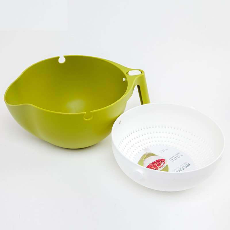 Drain Basket Washing Vegetable Basket Double-Layer Flip Washing Basin Kitchen Drain Basket Plastic Household Taobao Vegetable Basket Drain Basket Washing Vegetable Basket Double-Layer Flip Washing Basin Kitchen Drain Basket Plastic Household Taobao Vegetable Basket