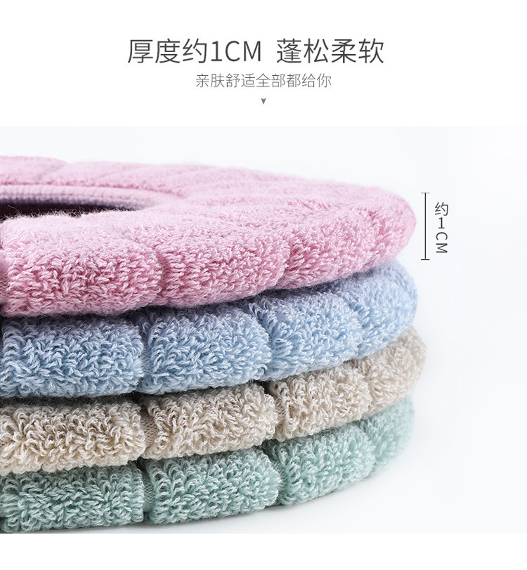 Universal O-Type Toilet Cushion Seat Cushion Toilet Seat Cover Household Washable Thickened Nordic Closestool Cushion Toilet Seat Toilet Seat Cover