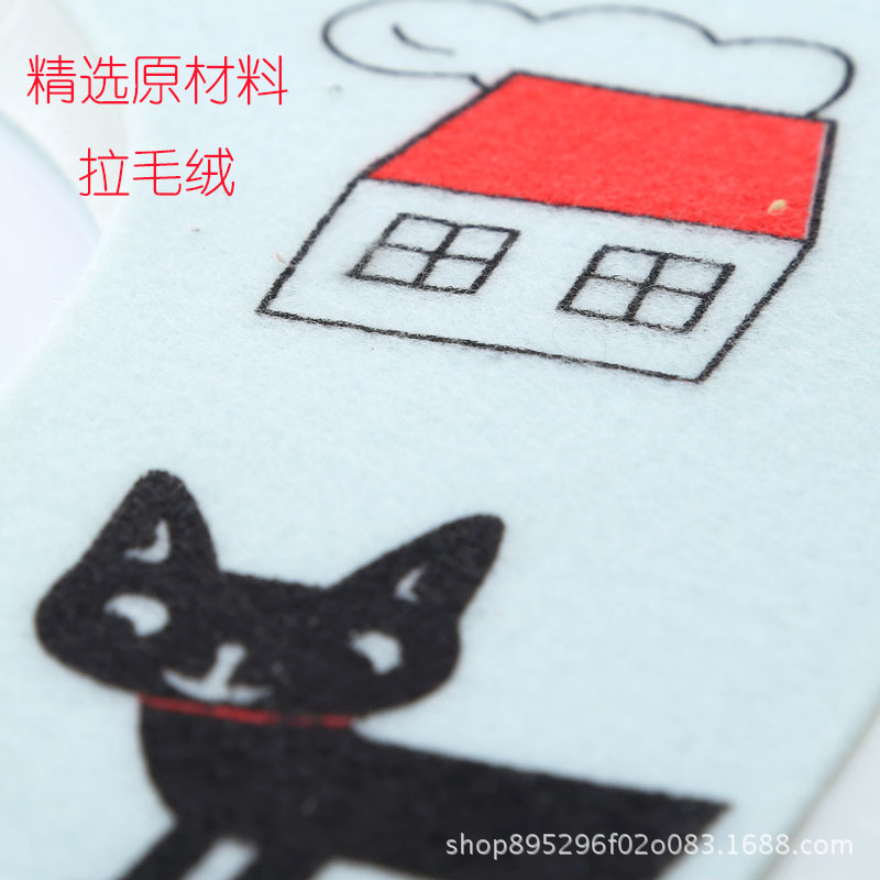 2019 New Toilet Cushion Seat Cushion Toilet Seat Cover Soft Plush Printing Happy Day Toilet Pedestal Ring Factory Customization