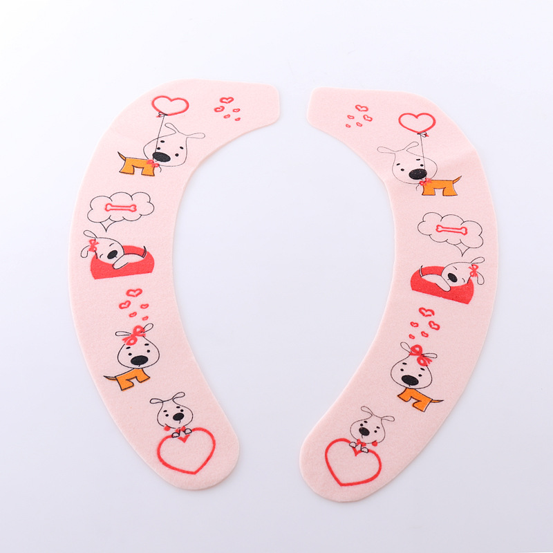 2019 New Toilet Cushion Seat Cushion Toilet Seat Cover Soft Plush Printing Happy Day Toilet Pedestal Ring Factory Customization
