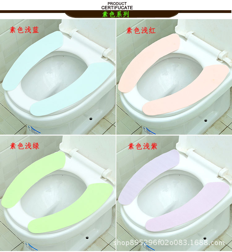 2019 New Toilet Cushion Seat Cushion Toilet Seat Cover Soft Plush Printing Happy Day Toilet Pedestal Ring Factory Customization